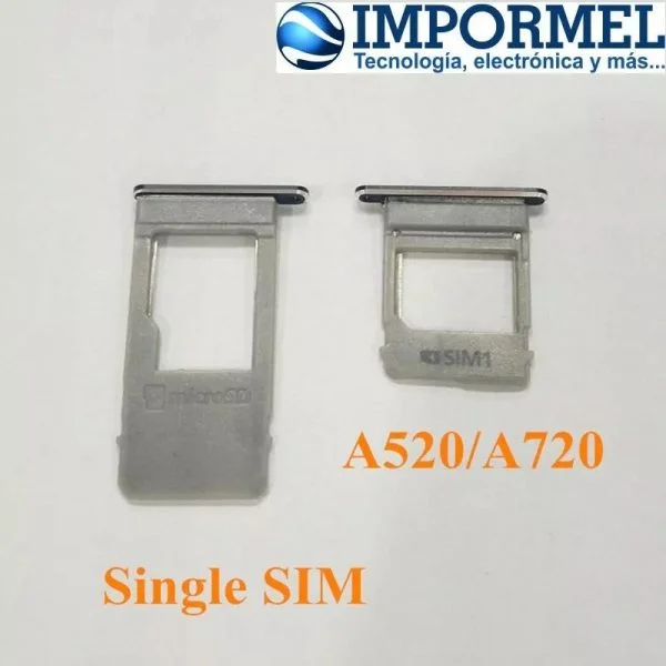 Bandejas Sim Chip Micro Sd Samsung Galaxy A5 A520 A720 2017