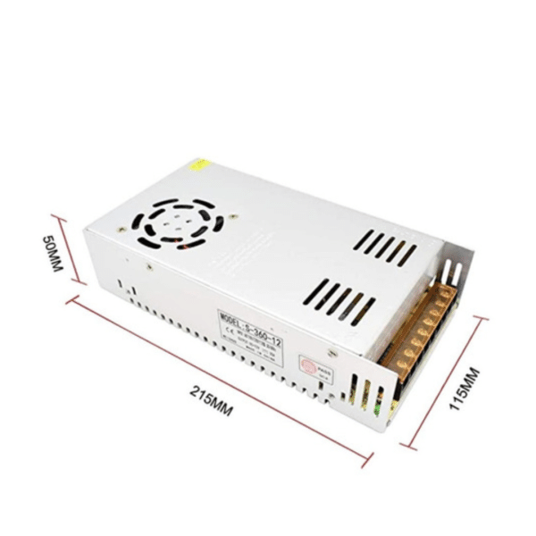 Fuente Poder 12v 30a Kit Camaras Ip Dvr Cctv Seguridad