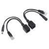 Inyector Poe Ethernet 10/100 Mbps Pasivo Kit