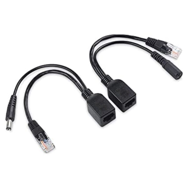 Inyector Poe Ethernet 10/100 Mbps Pasivo Kit