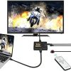 Switch Hdmi 5 Entradas A 1 Salida 1080p Control