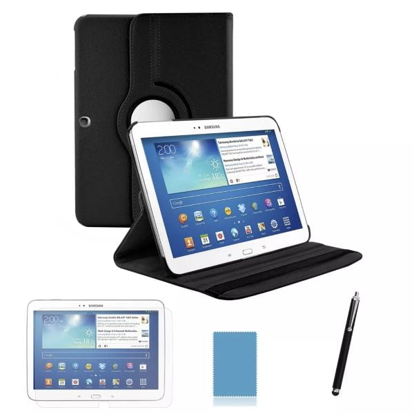 Estuche Giratorio Samsung Galaxy Tab 3 Tab P5200 Lapiz Mica