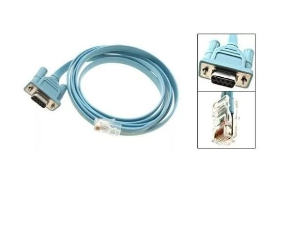 Cable Consola Equipos Cisco Rj45 A Db9 Serial