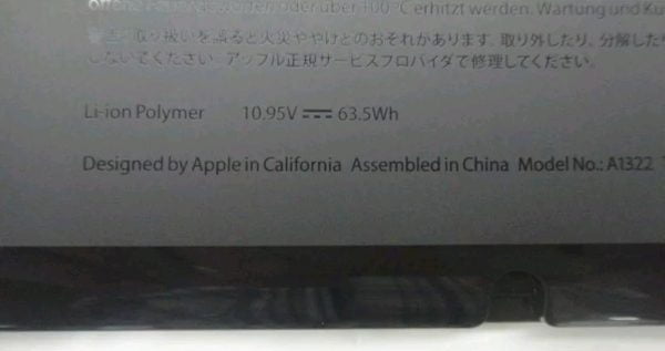 Bateria Macbook Pro 13 Unibody A1322 A1278 Original Apple