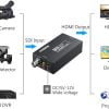 Convertidor 3g Mini Sdi A Hdmi Full Hd 1080p Sdi Esynic