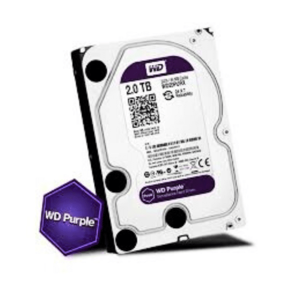 Disco Duro 2tb Western Digital Purple Cctv Camaras Dvr Nvr