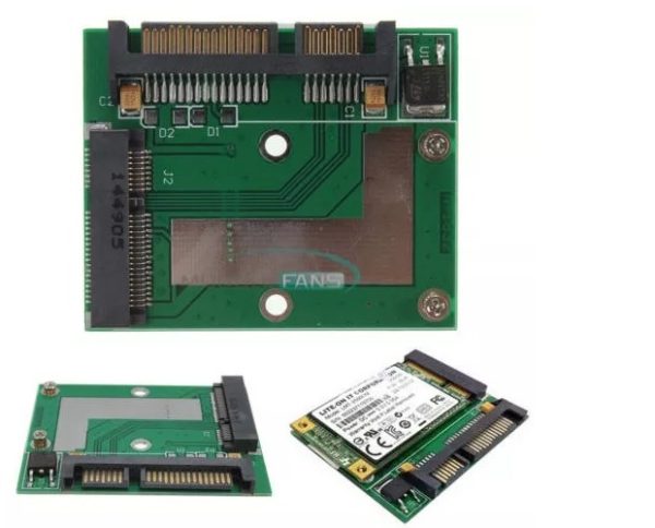 Tarjeta Mini Pci Express Msata Ssd A 2.5 '' Sata 3 6.0 Gps