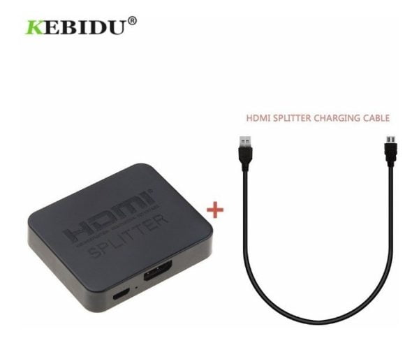 Splitter Hdmi 1 X 2 1x2 4k 3d Full Hd Hdtv Ps3 1080p