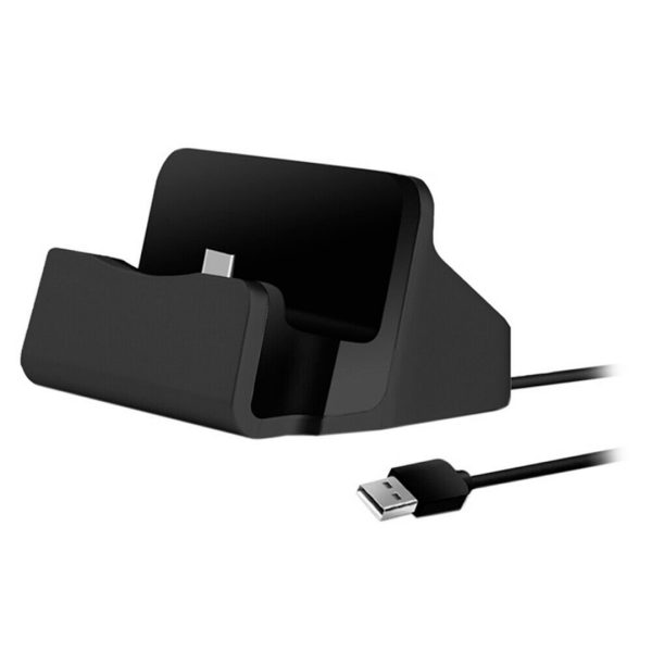 Dock Usb C A Usb Estacion Carga Samsung Xiaomi Iphone Rapida
