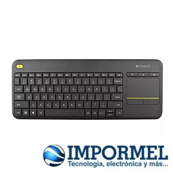 Teclado Inalambrico + Touch Logitech K400 Smartv Pc O Laptop