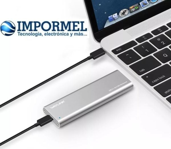 Case Carcaza Usb C Gen 2 10 Gbps A M.2 Ssd Usb 3.1 M2 Alumin