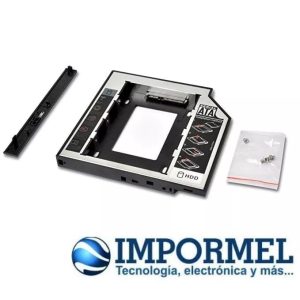 Lector Cd/dvd-rom Hdd Disco Duro Bandeja Sata 12.7mm Optico - PC-Laptop - Ecuador