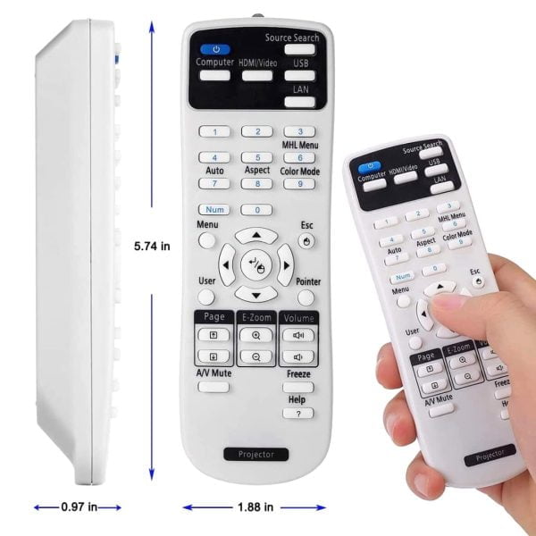 Control Remoto Proyector Epson X7 X8 S7 S8 S9 S10 Series Eb