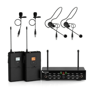 Sistema De Audio Microfono Inalambrico Fifine K038 Corbata