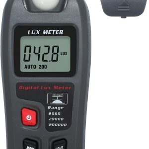 Luxómetro Digital Medidor Luz Iluminacion Camara 200k Lux - Ambiental - Ecuador
