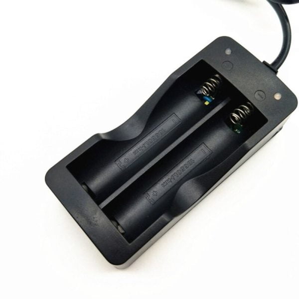 Cargador Bateria Recargable 3.7v 18650 16340 14500 Doble