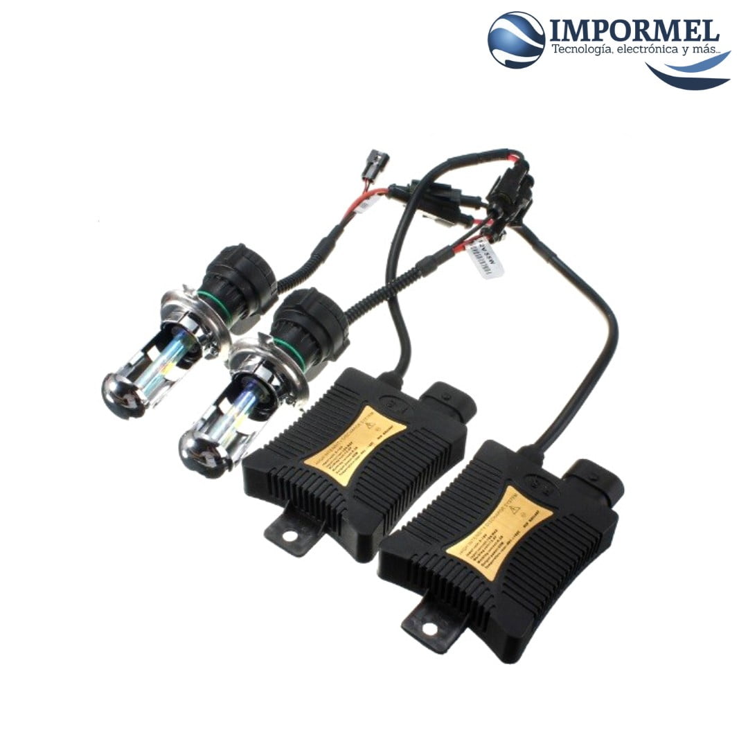 Kit De Luces Xenon 55w H4 Bi-xenon 6000k Altas Y Bajas - Accesorios - Ecuador