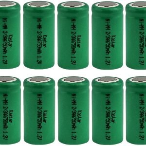 Bateria Recargable Ni-cd 1.2v 2/3 Aa 600mah 1.2 V 2 / 3 Aa