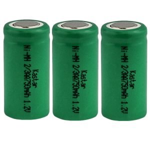 Bateria Recargable Ni-cd 1.2v 2/3 Aa 600mah 1.2 V 2 / 3 Aa