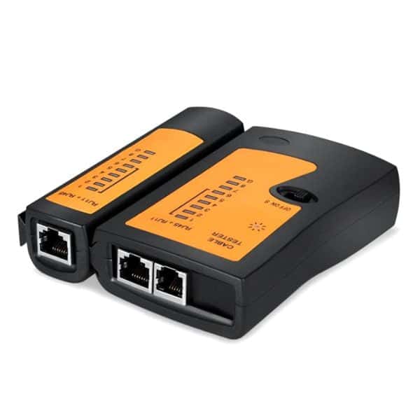 Comprobador De Cables De Red Lan Tester Rj45 Rj11 Cable