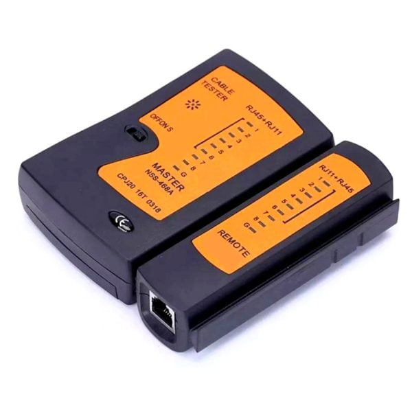 Comprobador De Cables De Red Lan Tester Rj45 Rj11 Cable
