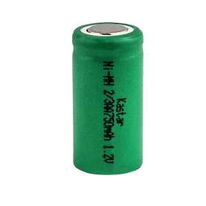 Bateria Recargable Ni-cd 1.2v 2/3 Aa 600mah 1.2 V 2 / 3 Aa