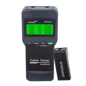 Lan Tester Lcd Cables Red Voz Y Datos Nf-8108A Profesional - Equipos - Ecuador