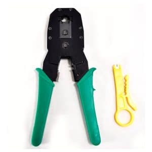 Ponchadora Crimpadora Profesional Cable Red Rj45 Rj11 Utp - Equipos - Ecuador