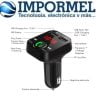 Transmisor Fm Modulador Auxiliar Kit De Manos Libres Auto