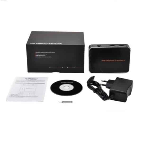 Capturadora Hd Ps4 Xbox Hdmi Ypbpr Grabador Sin Pc Ps3 360