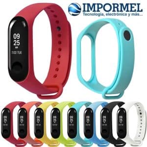 Correa Silicona Repuesto Reemplazo Para Xiaomi Mi Band 3 - Accesorios - Ecuador