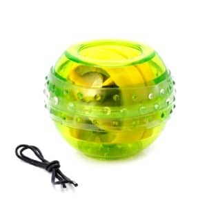Ejercitador Mano Bola Led Giroscopio Muñeca Fuerza Ejercicio - Ejercicio - Ecuador