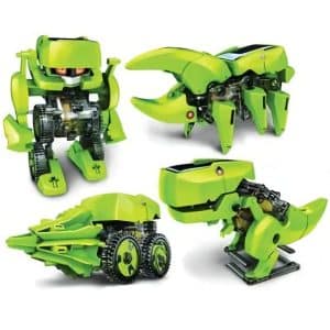 Kit Robot Solar 4 En 1 Dinosaurio Rinoseronte Educativo Sin Caja - Juguetes - Ecuador