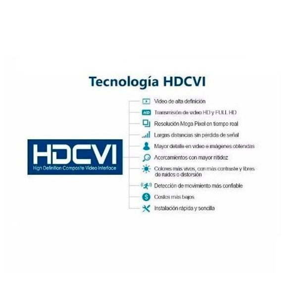 Kit 6 Camaras Seguridad Cctv Hd 720p Dvr 8 Canales Dahua