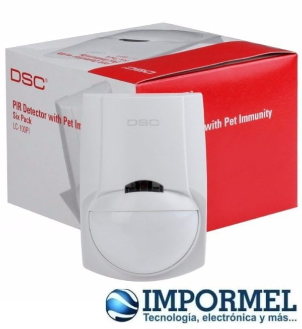 Sensor Detector De Movimiento Dsc Lc-100 Alarmas Antimascota