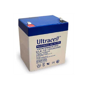 Bateria 12v 4ah Ultracell Para Alarmas Ups Cerco Eléctrico