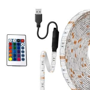 Tira Led Para Tv Samsung Lg Tcl Rgb 5050 Smd Remoto Usb - Domótica - Ecuador