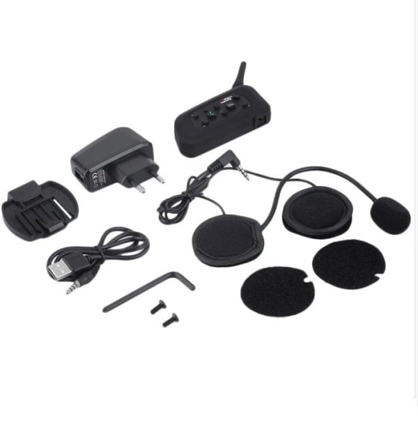 Intercomunicador Bluetooth Para Casco Motocicleta 1200m Gps