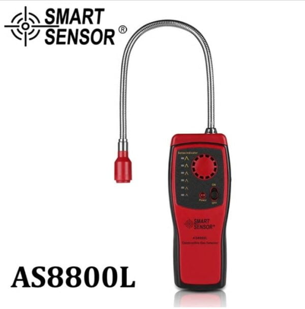 Detector De Gases Inflamables Smart Sensor As8800l Alarma