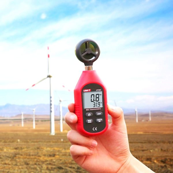 Anemometro Nktech Ut363bt Plus Bluetooth Temperatura Viento