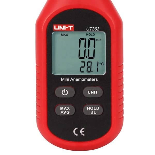Anemometro Nktech Ut363bt Plus Bluetooth Temperatura Viento
