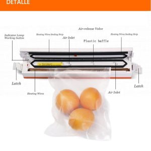 Maquina Empacadora Selladora Al Vacio Alimentos Envasado - Accesorios - Ecuador