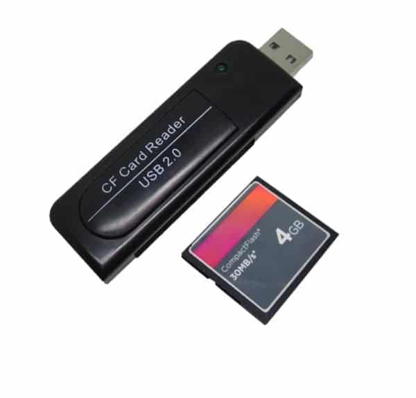 Lector Memoria Compact Flash Usb 2.0 Pc Cf Compac Laptop