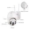 Cámara Panorámica De 360 Grados Exterior Ip Onvif Cctv