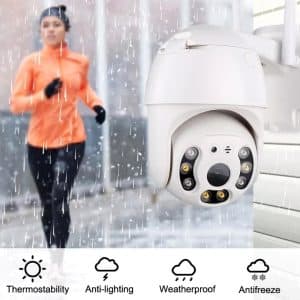 Cámara Panorámica De 360 Grados Exterior Ip Onvif Cctv - Cámara IP - Ecuador