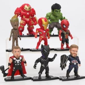 Avengers Spiderman Iron Man Thor Hulk Groot Figura Coleccion - Accesorios - Ecuador
