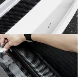 Protector Fibra De Carbon Sticker Resistente Guarda Auto - Accesorios - Ecuador