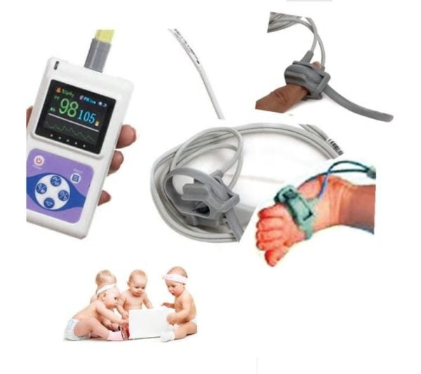 Oxímetro Neonato Neonatal Contec Cms60d Usb Software Infante