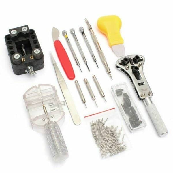 Set De Herramientas Relojero Completo 144 Piezas Profesional