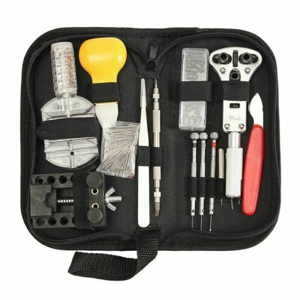 Set De Herramientas Relojero Completo 144 Piezas Profesional